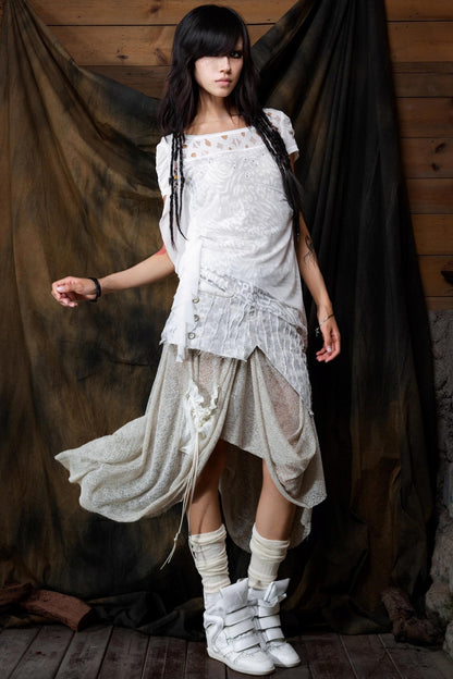 Retro Short Sleeve Top