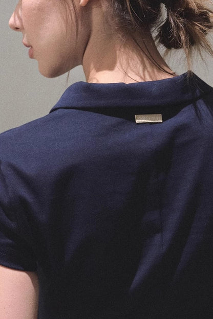 Cool Cotton Polo Dress