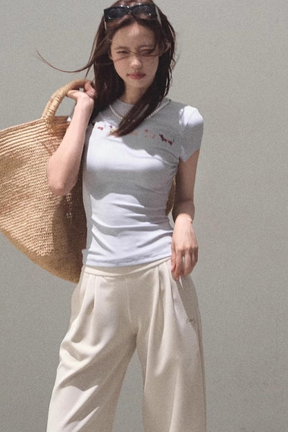 Flexi Wide-Leg Sweatpants