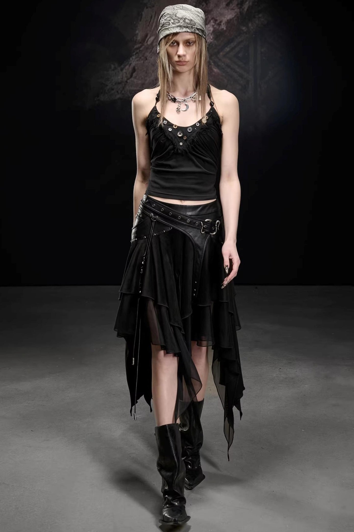 Nomadic Fringe Beaded Top