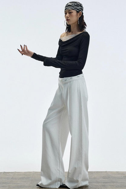 Patchwork Lace Swing Top