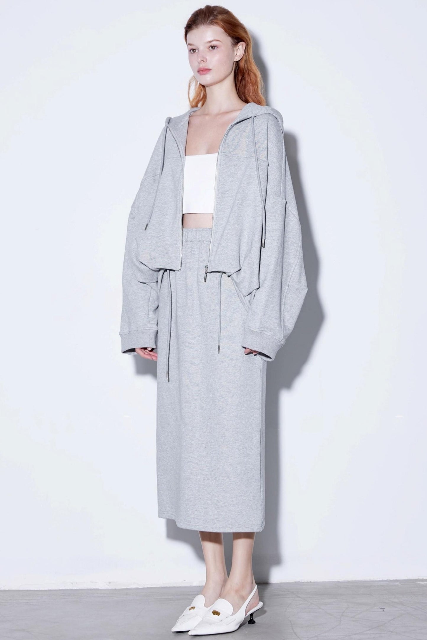 Comfort Cloud Cotton Hooded Sweatshirt Set-Up