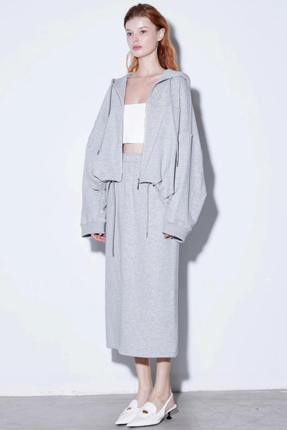 Comfort Cloud Cotton Hooded Sweatshirt Set-Up