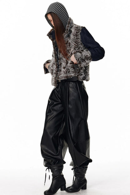 Slim Wool Striped Long Sleeve T-Shirt