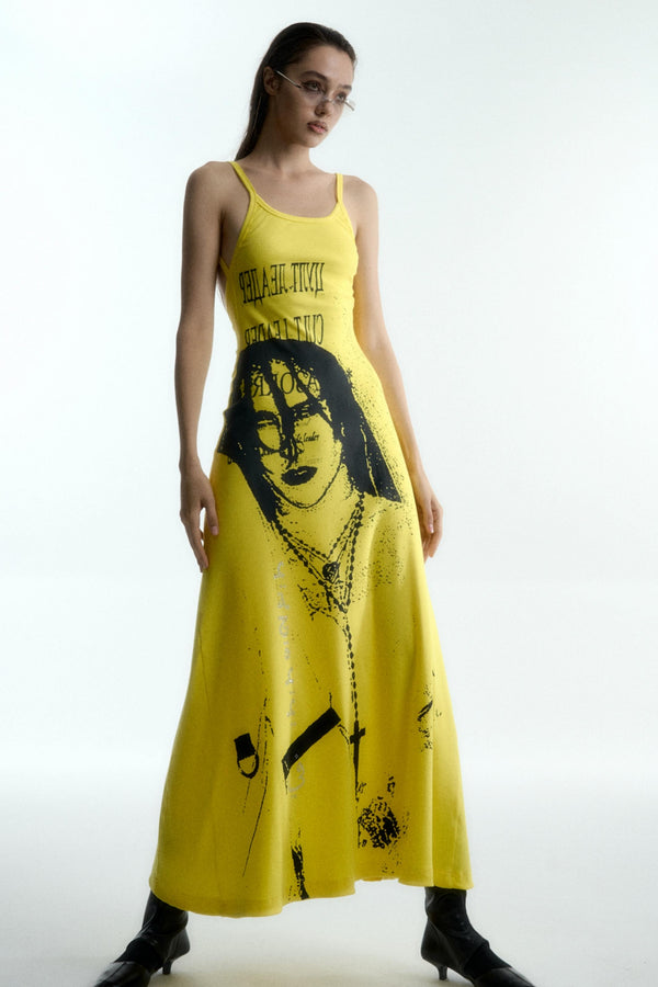 Spicy Halter Rhinestone Maxi Dress