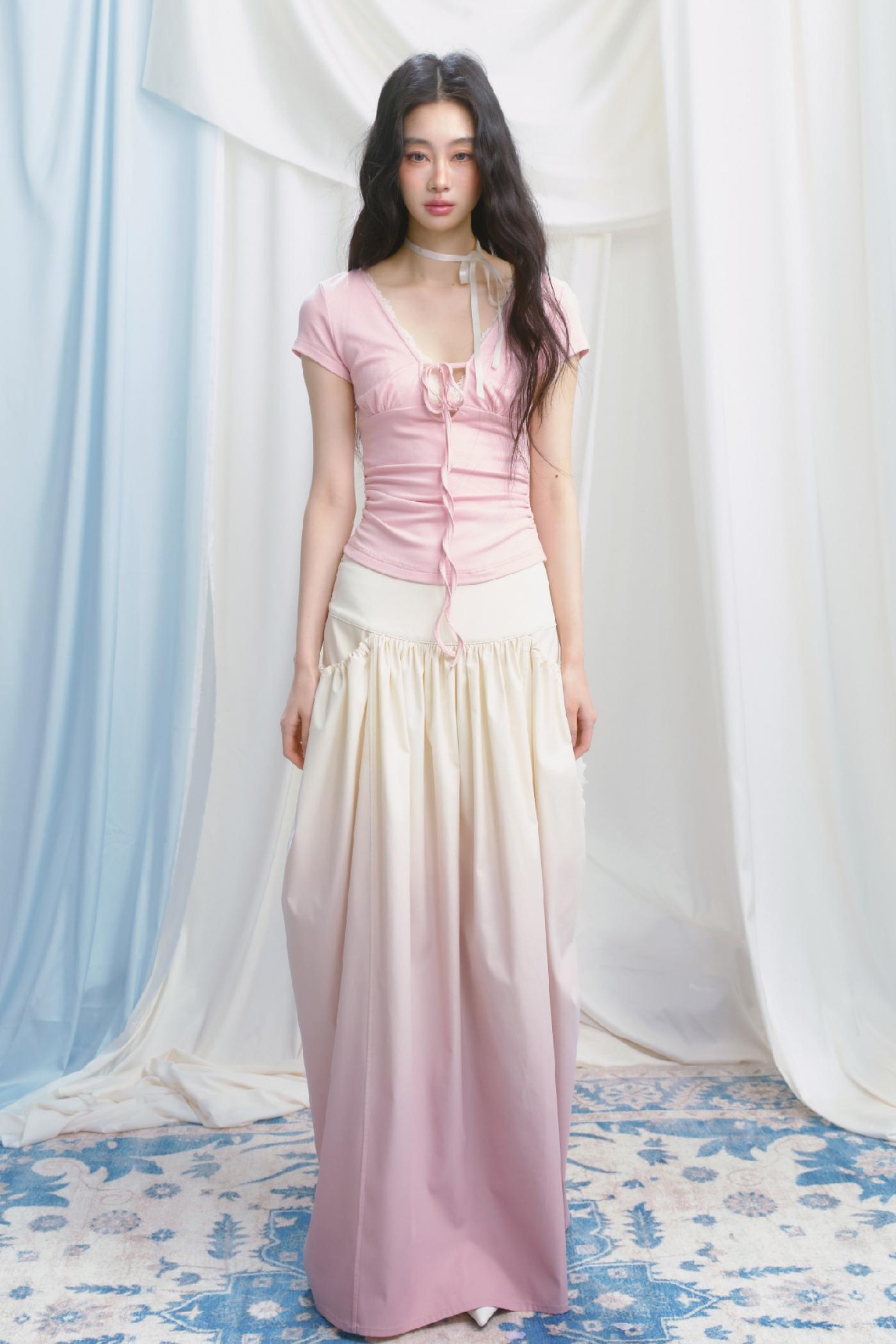 Peach Mint Desire Top