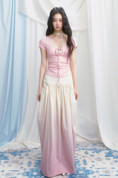 Peach Mint Desire Top