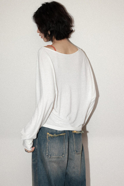 Vintage Whiskered Denim Pants