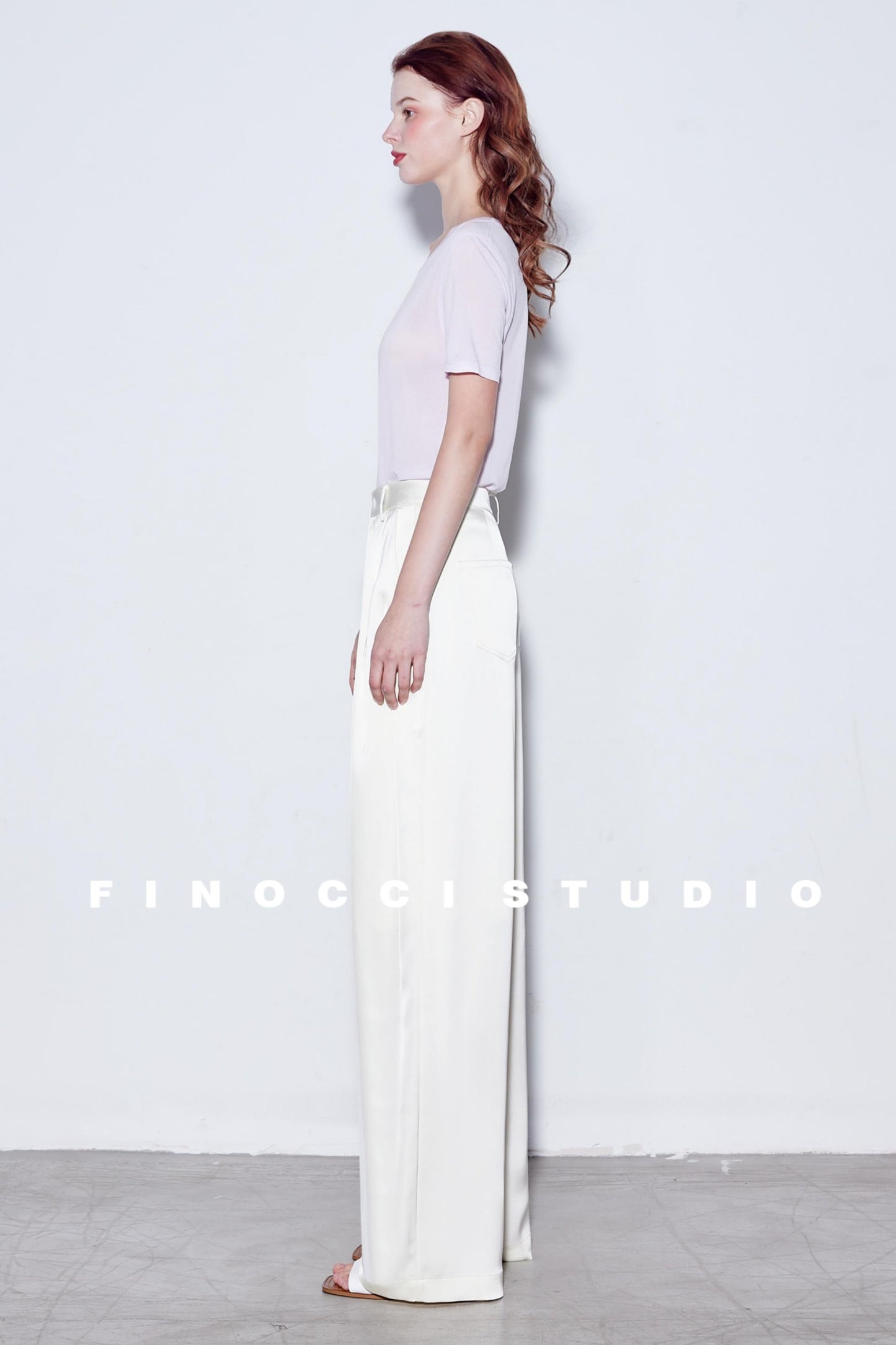 Breeze Pleat Wide-Leg Pants