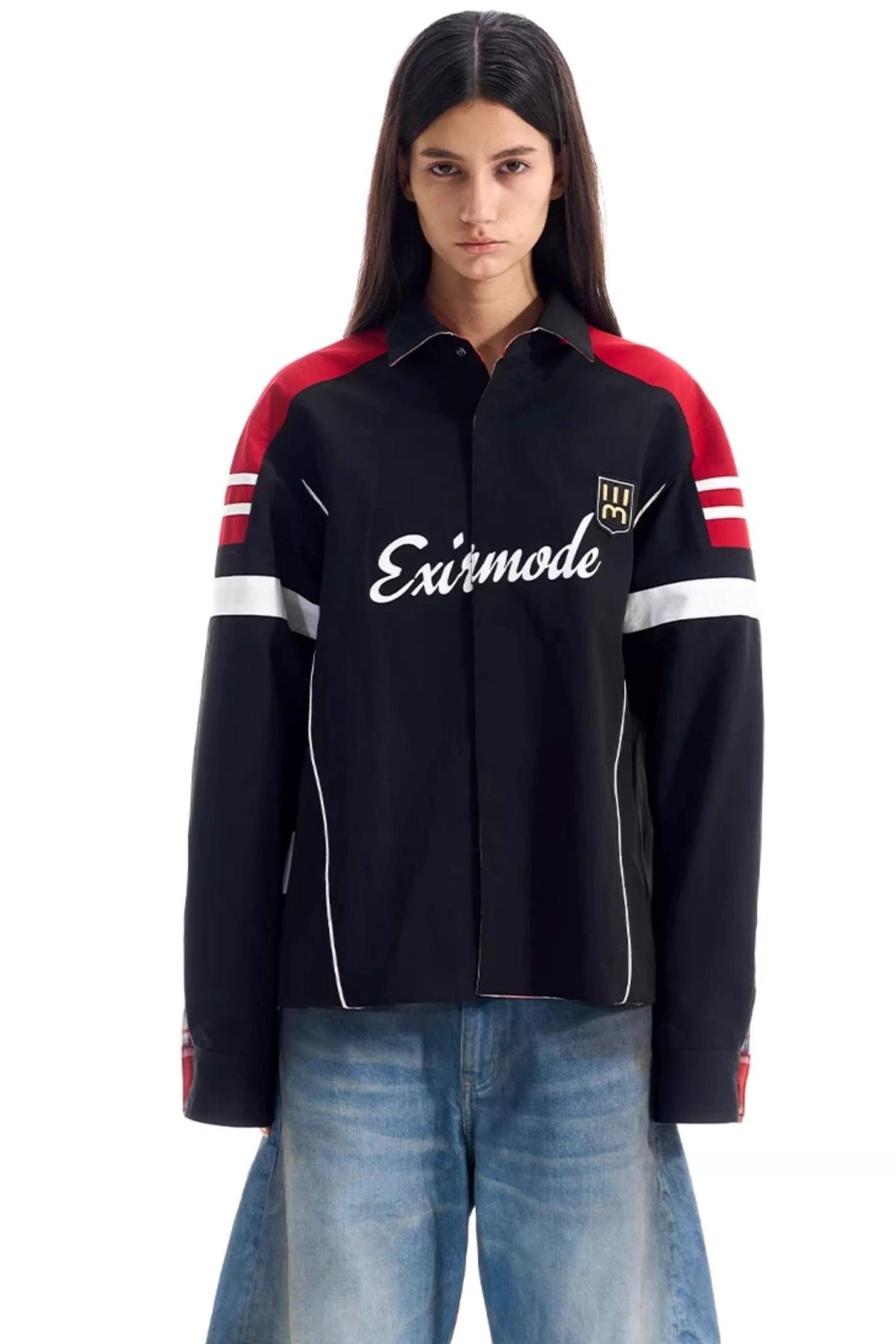 Reversible Plaid Shirt Jacket