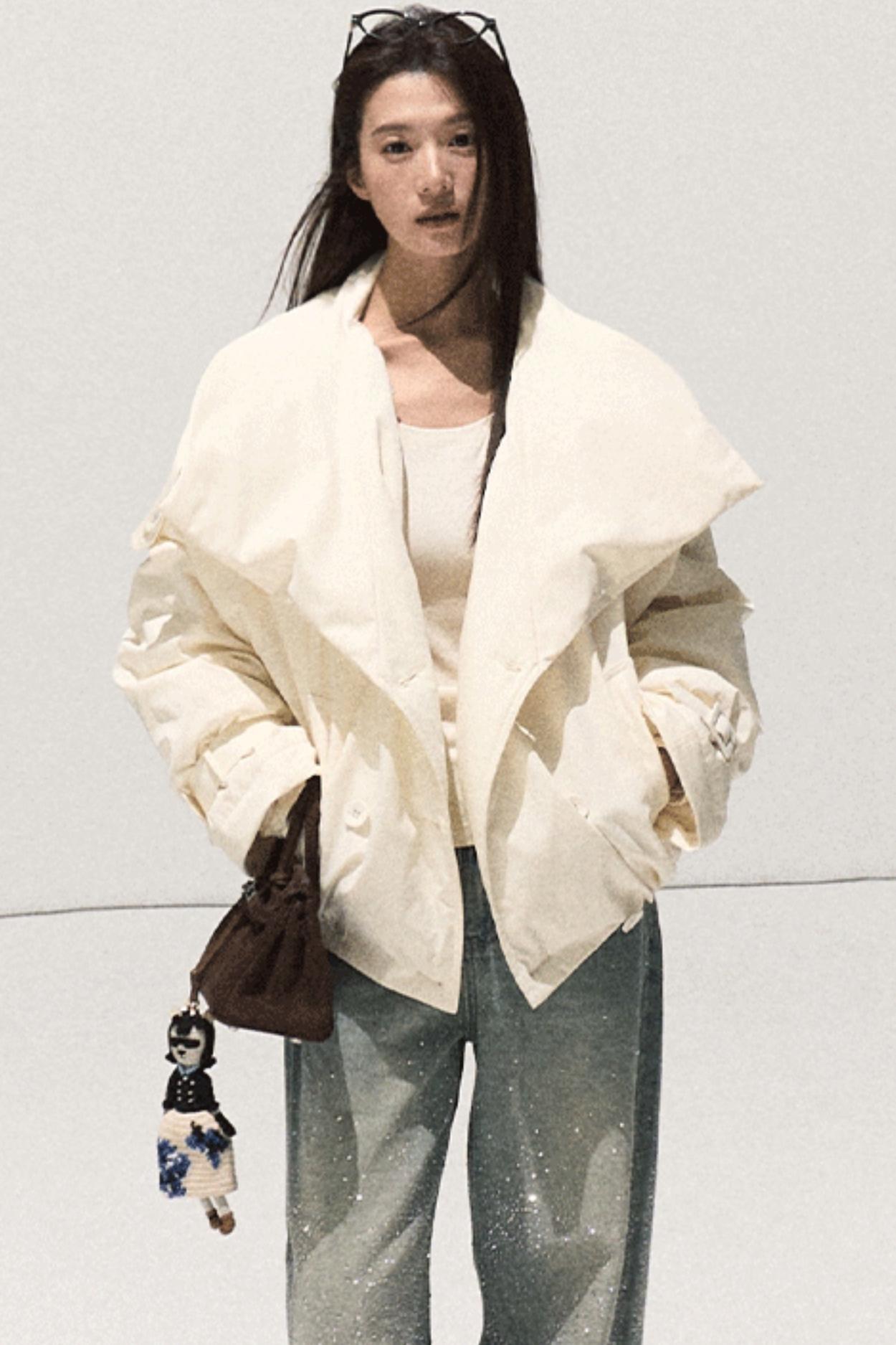 Wool Slim-Fit Lace Top