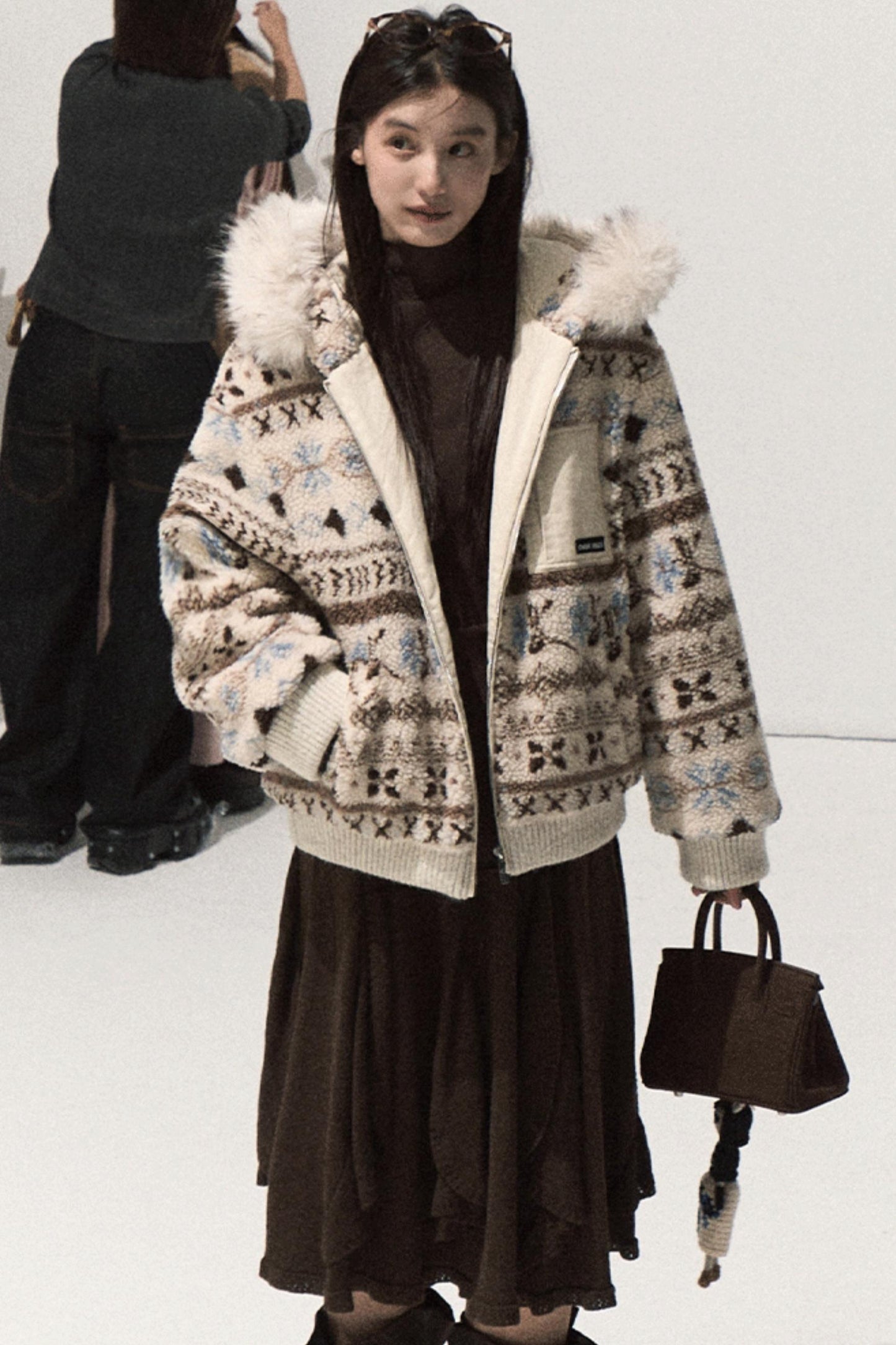 High-Elastic Knit Slim Top