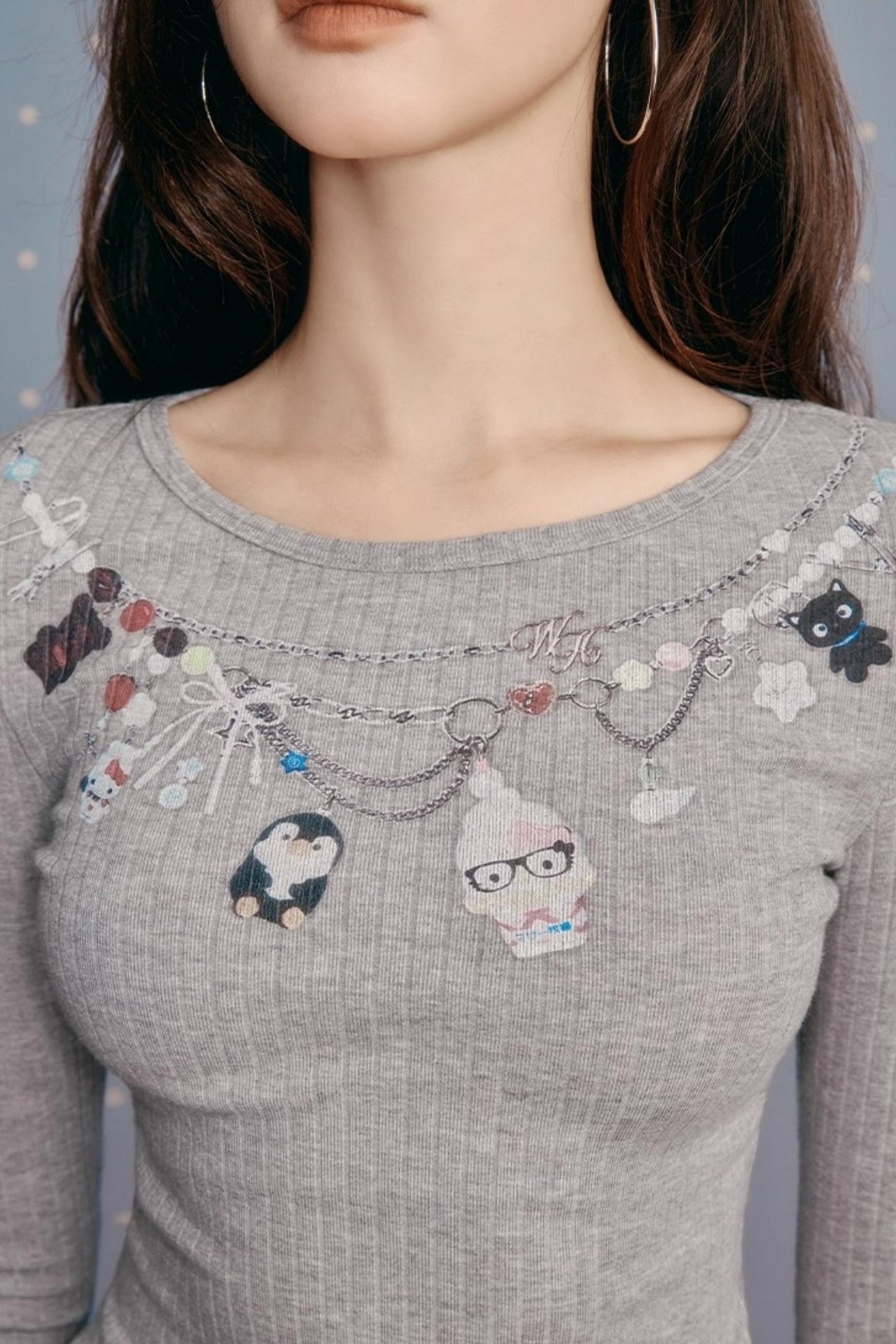 Winter Slim Sleeve Top