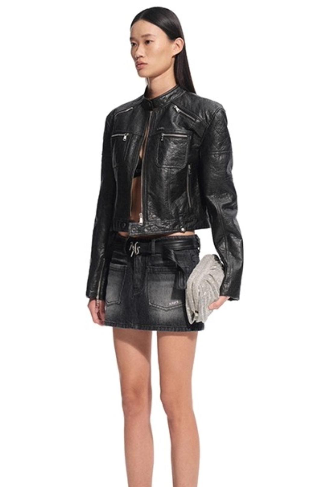 Modern Water Straight Skirt