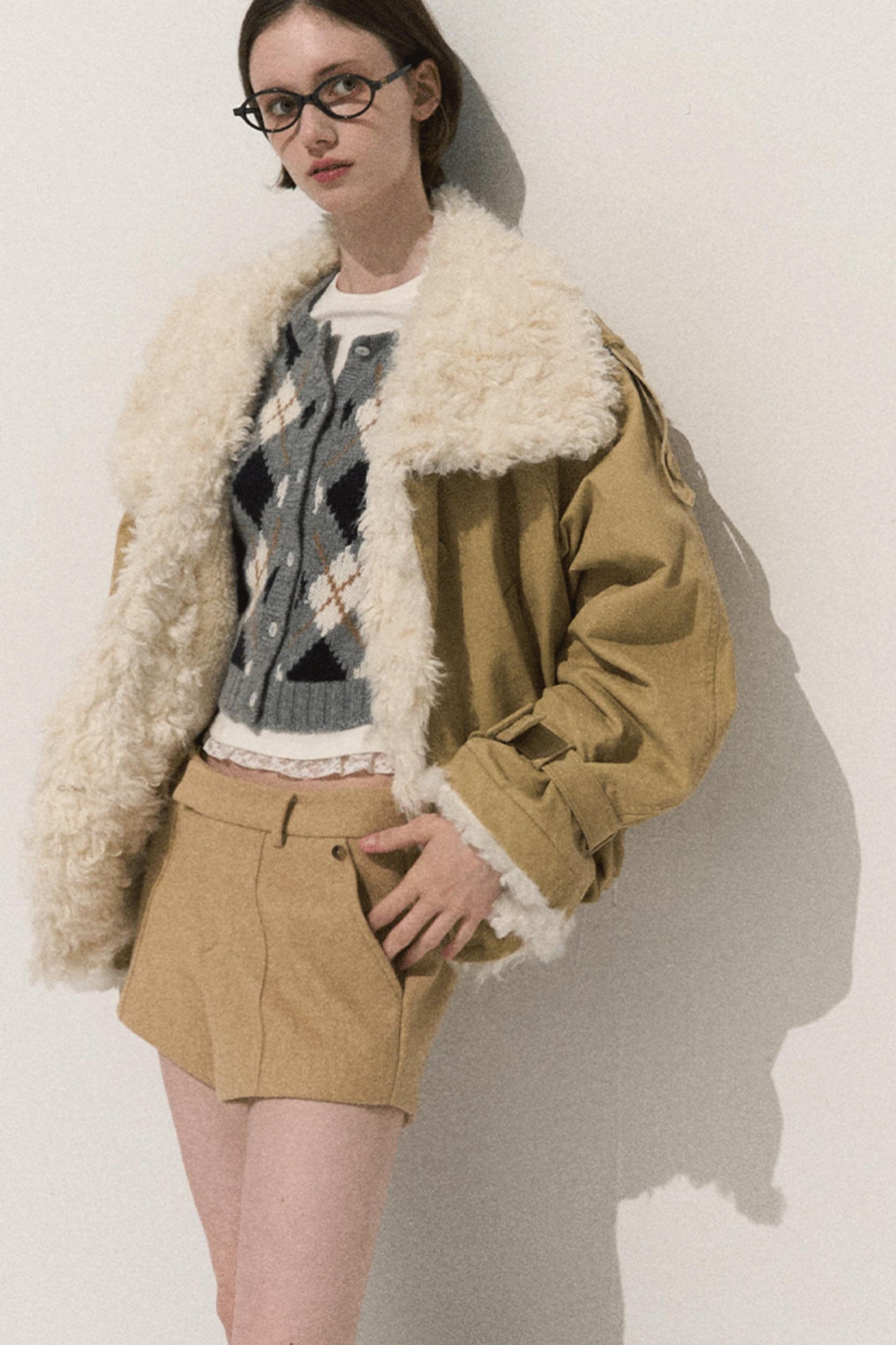 Night Pine Wool Shorts