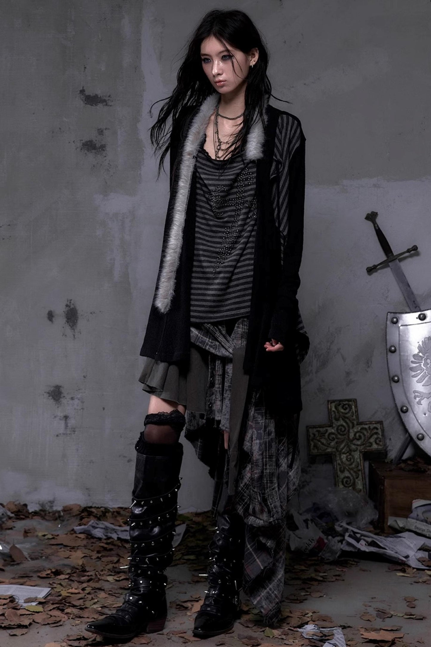 Vintage Diamond Cardigan