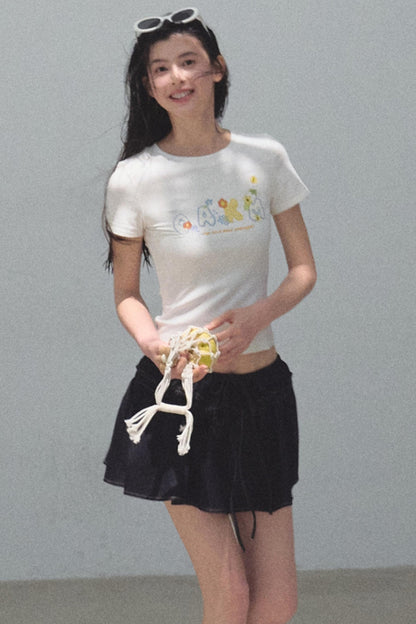 Skin-Friendly Crewneck T-Shirt