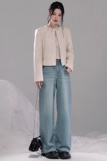 Shining Lady Spitzenjacke