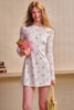 Weiß - Blumenkleid