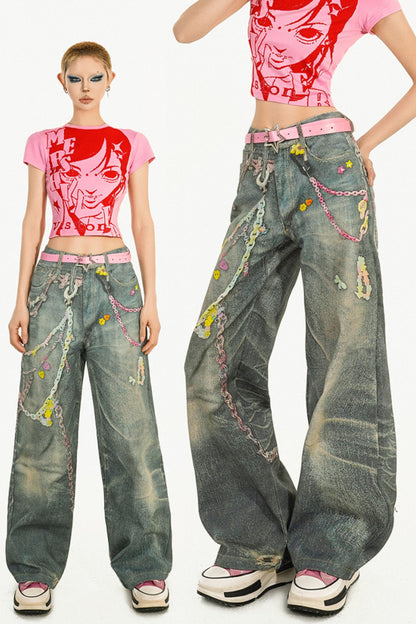 Vintage Candy Chain Jeans