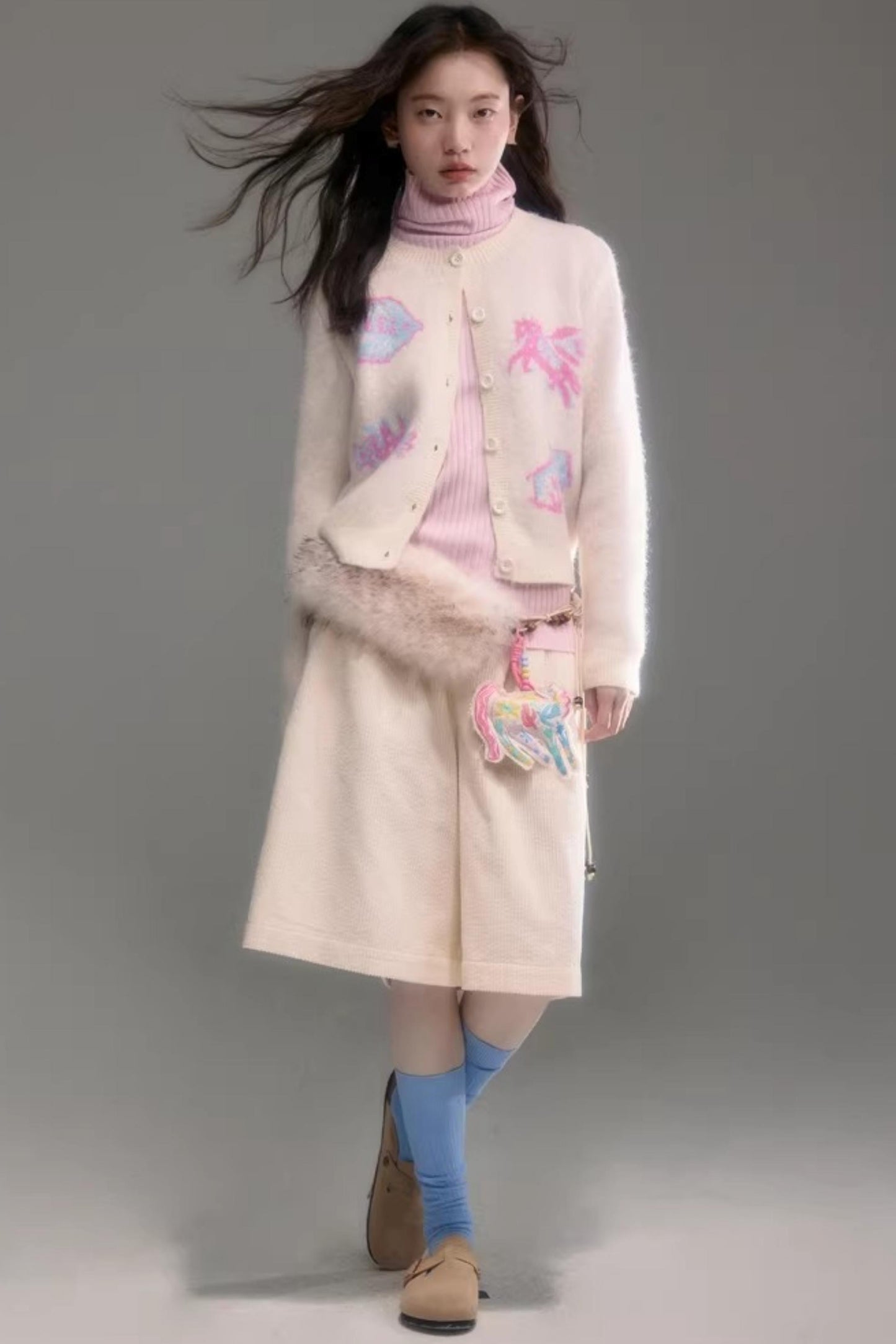 Soft Cloud Ribbed Turtleneck Sweater