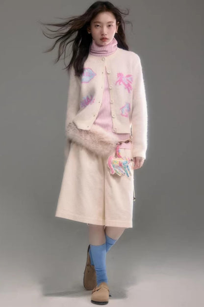 Soft Cloud Ribbed Turtleneck Sweater