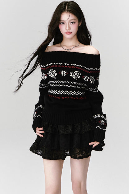 Paris Rose Sweater