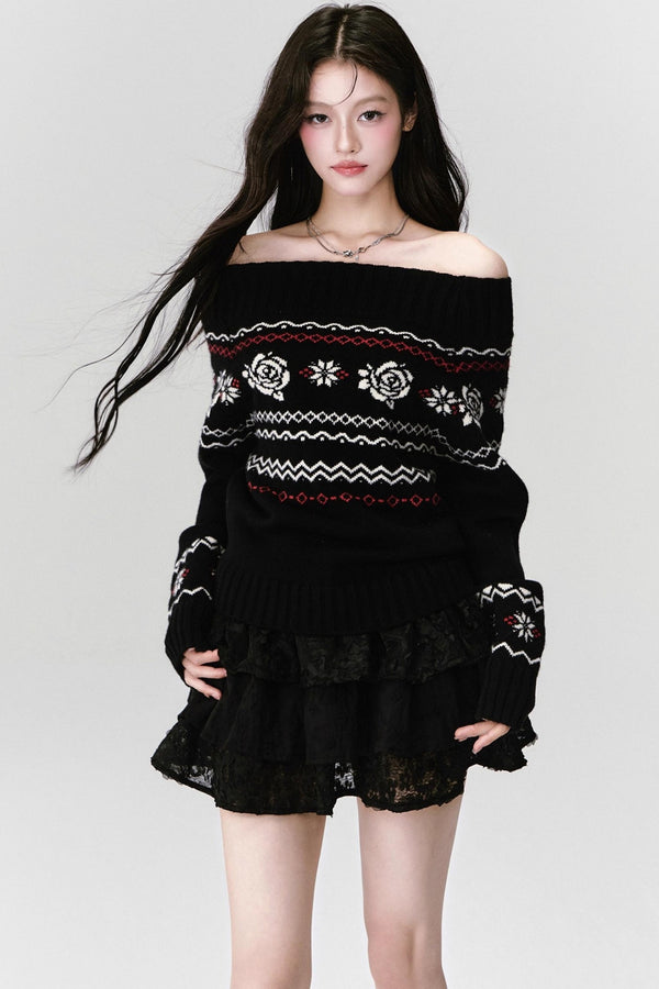 Paris Rose Sweater