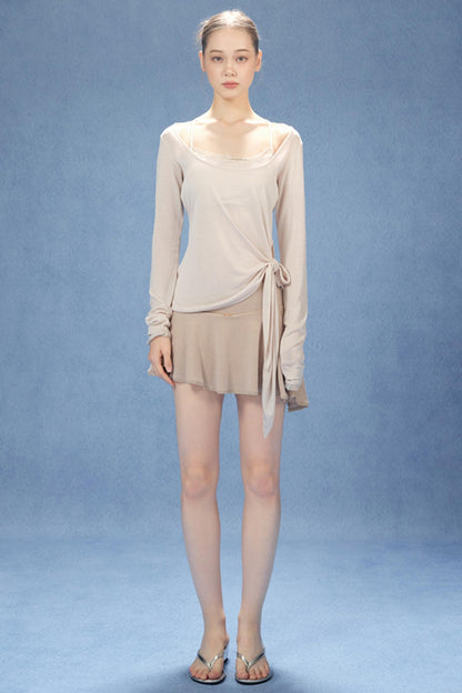 Irregular Moon Skirt