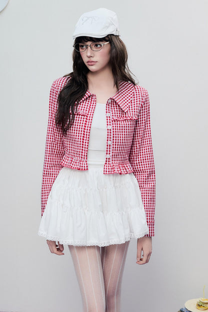 Check Relax Short Shirt