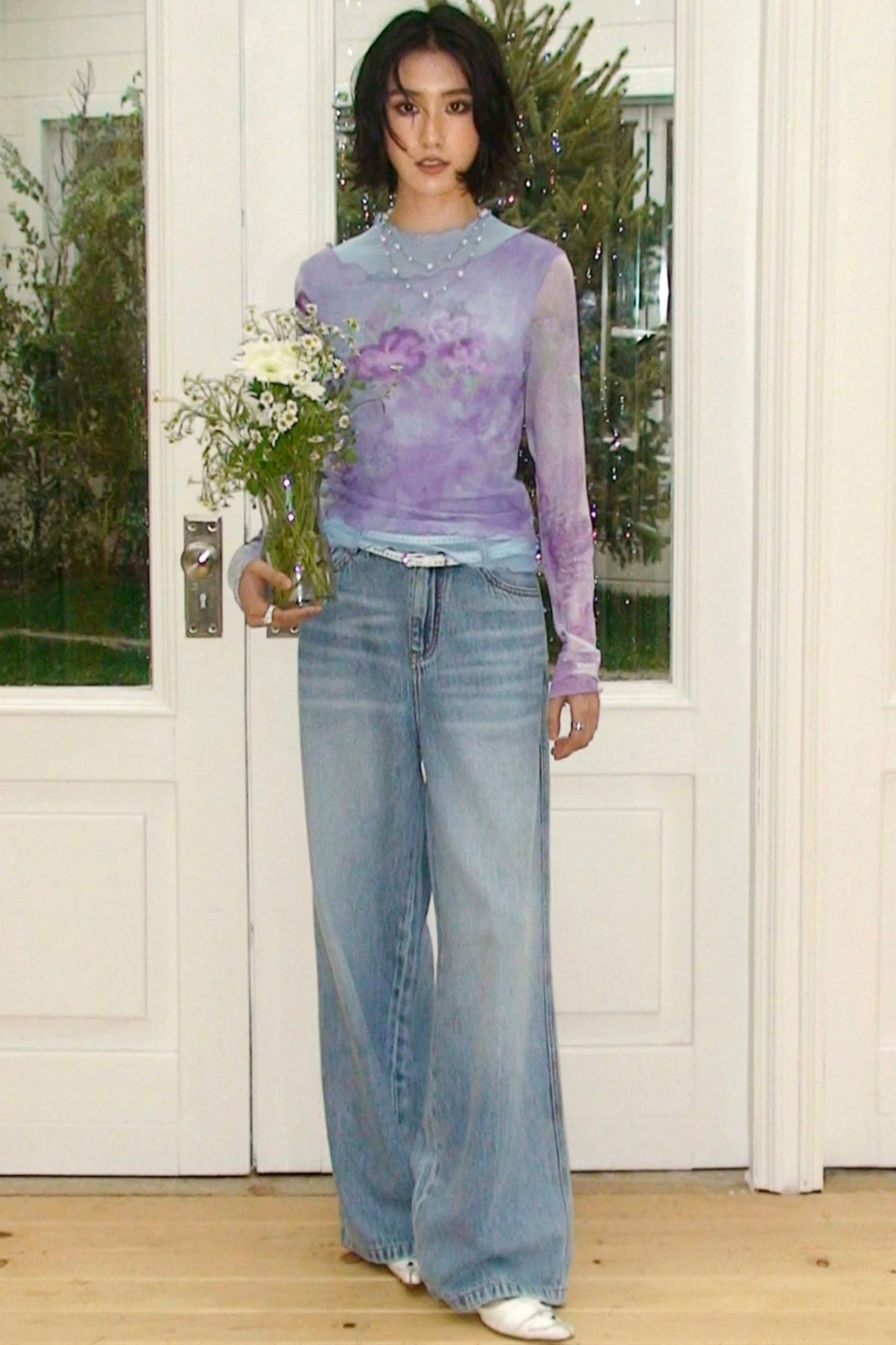 Tencel Hemp Wide-Leg Pants