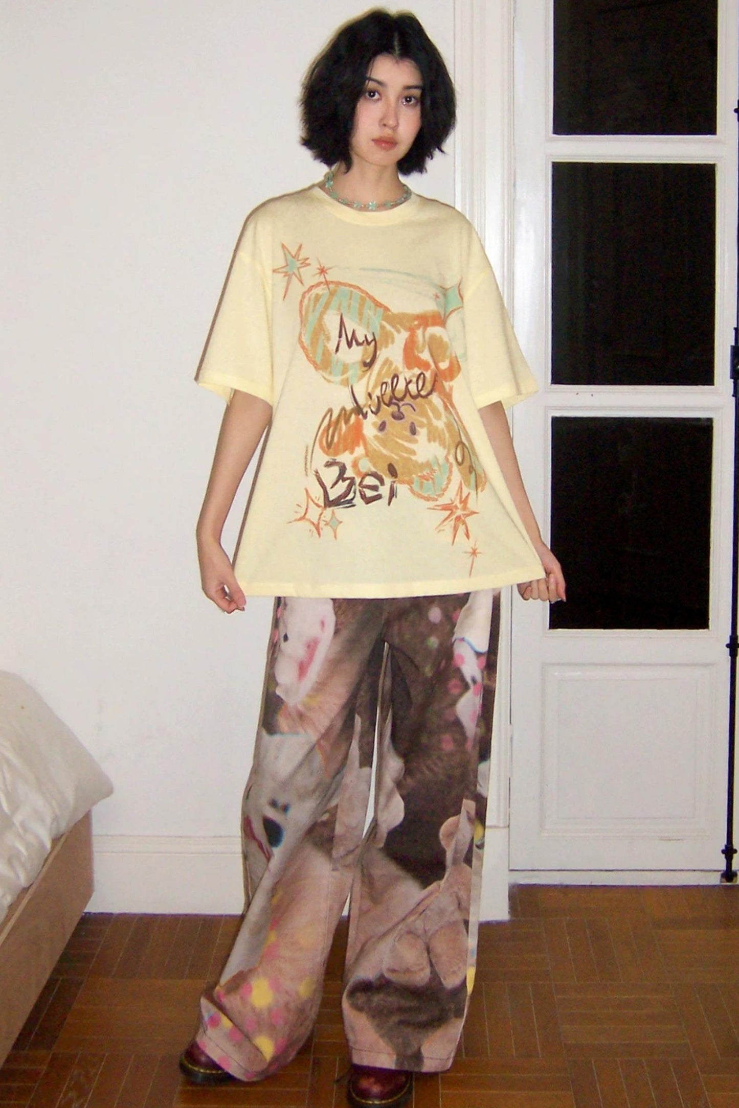 Childlike Teddy Bear Top