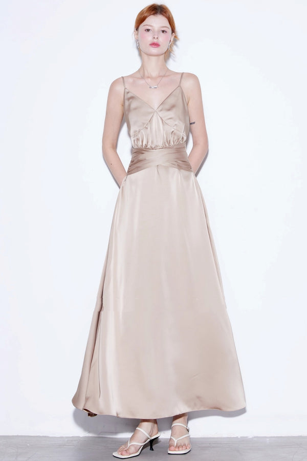 Green Vintage Resort Dress