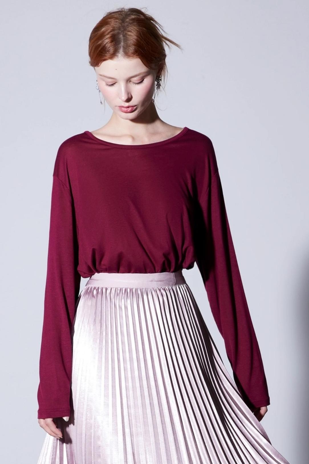 Soft Mulberry Silk Relaxation T-Shirt