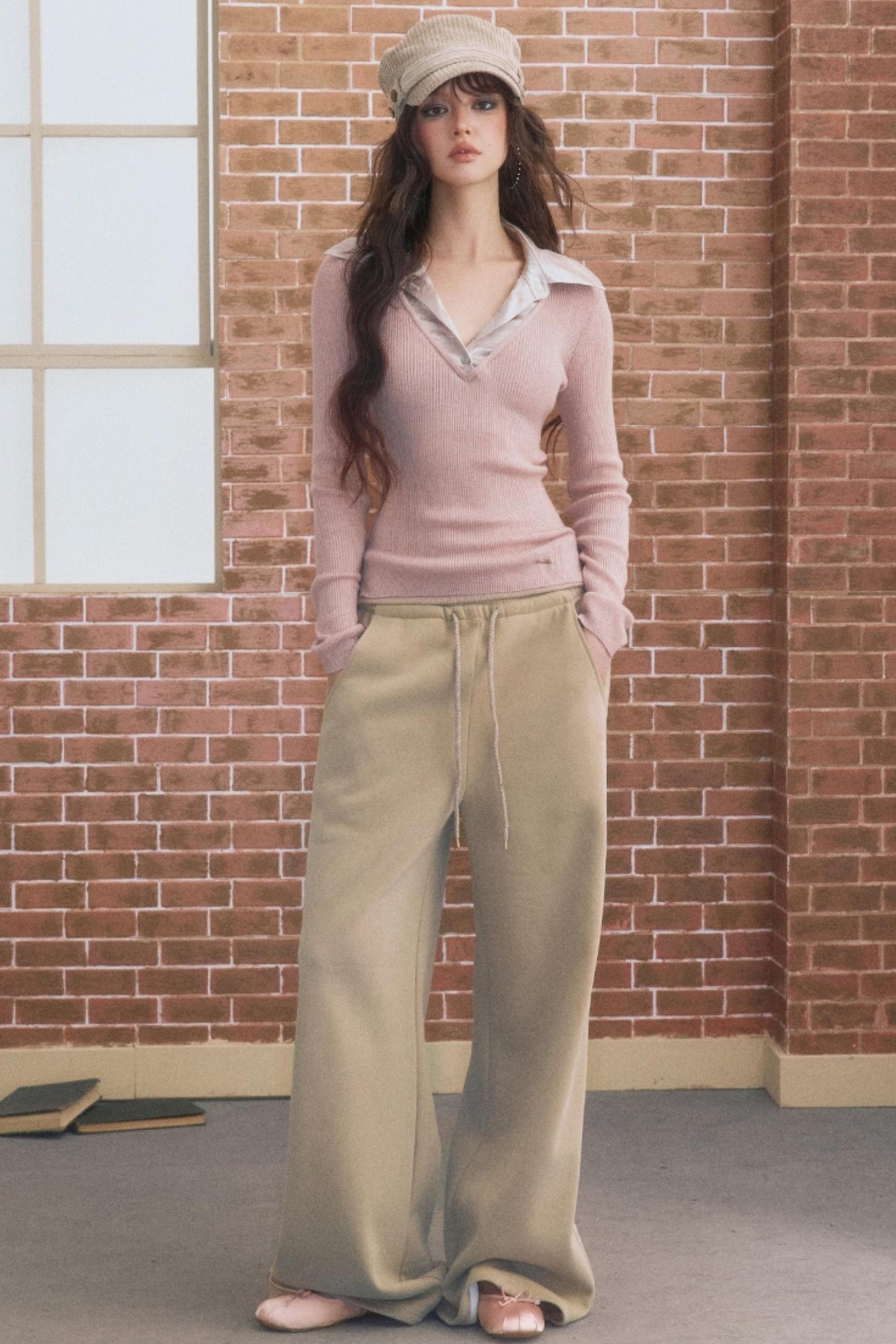 Simple Gray Fleece Sweatpants