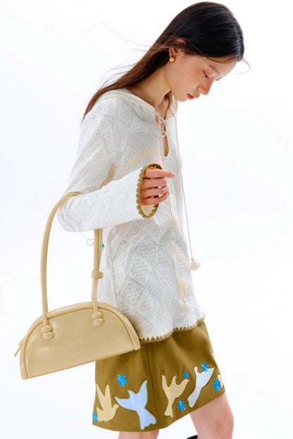 Wilderness Floral Knitted Long Sleeve T-shirt