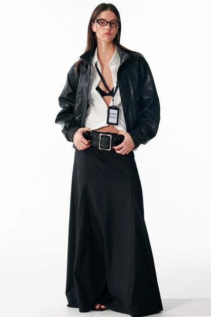 Versatile Cropped Shoulder Shirt