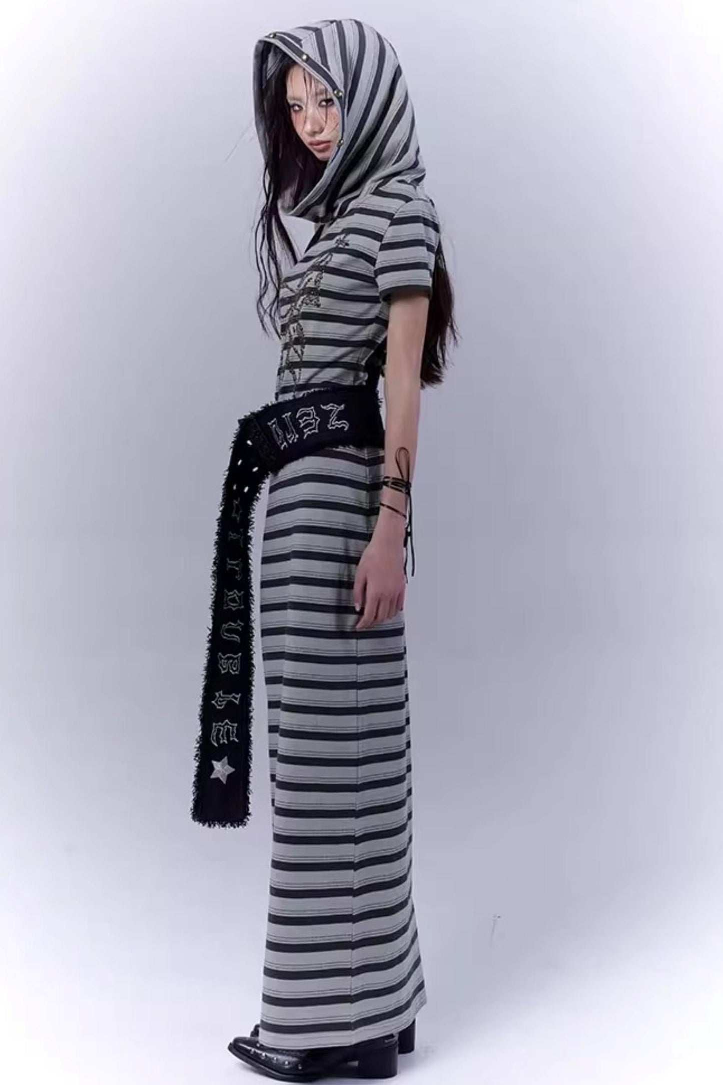 Striped Wasteland Dress Set-Up