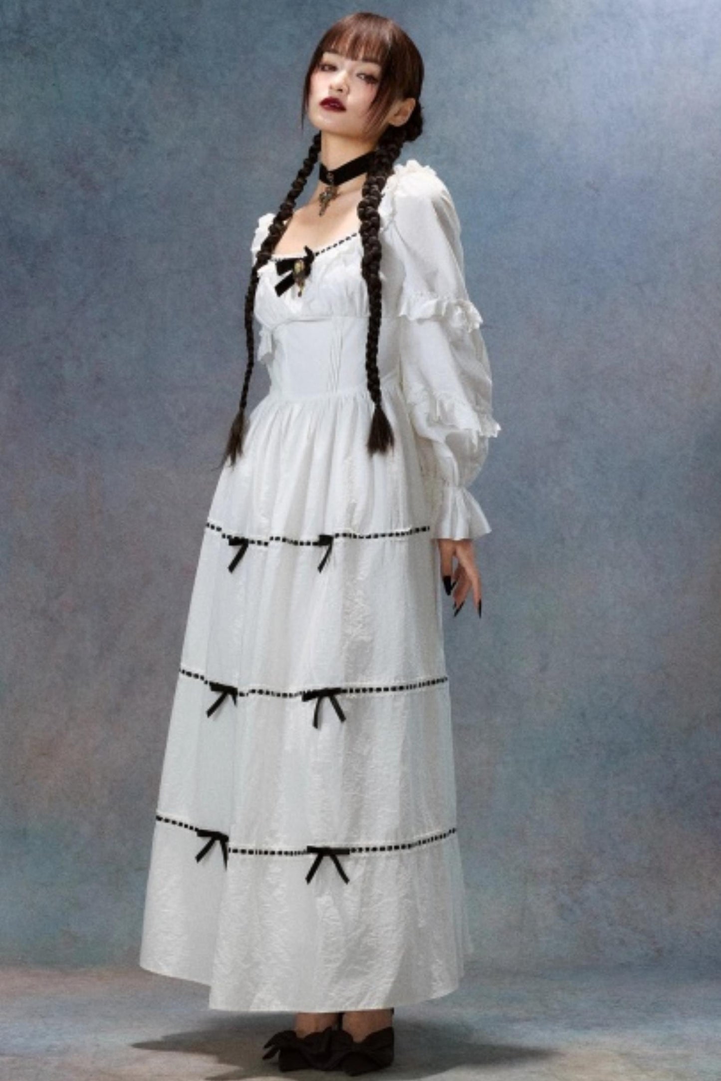 Lace Ghost Ode Dress Set-Up