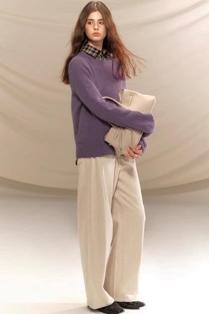 Cashmere Crew Neck Sweater