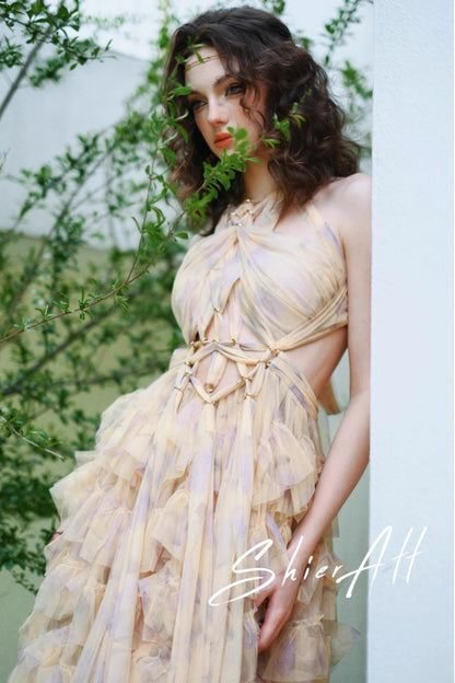 Wandering Wave Holiday Dress