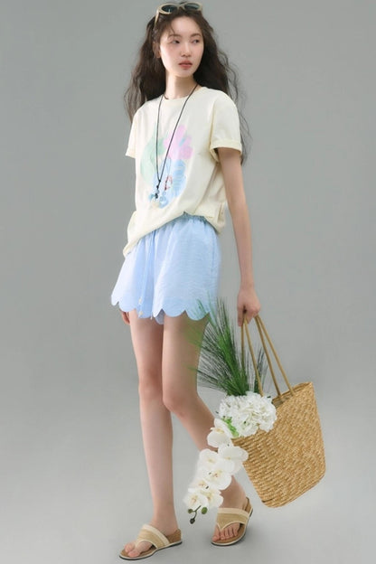 Flower Vine Long Sleeve Shirt Set-Up