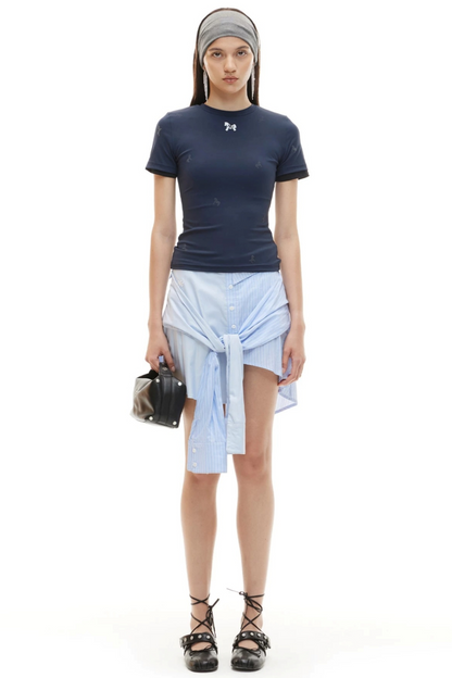 Cloud-Like Knit Little Pony Top