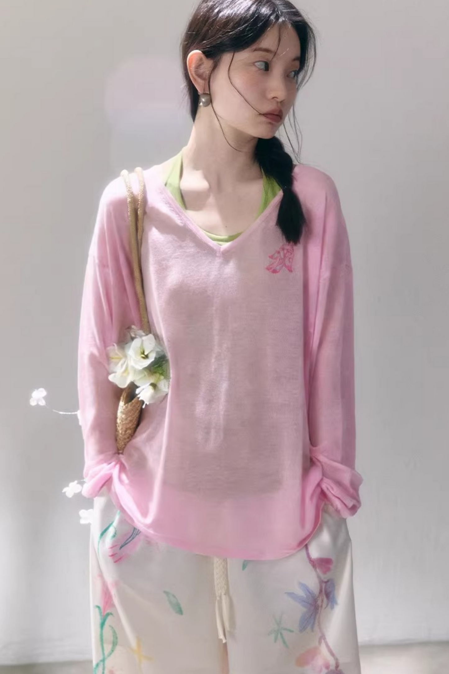 Layered U-Neck Camisole Top