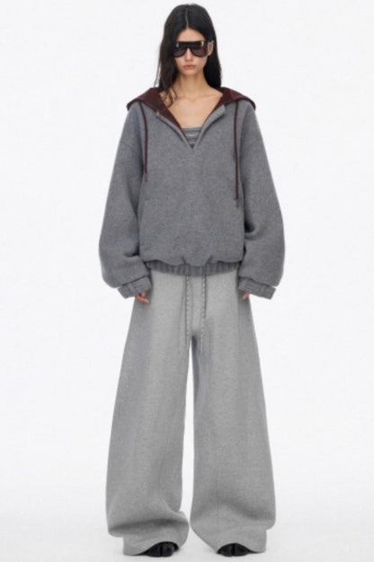 Casual Fleece Loose Sweatpants