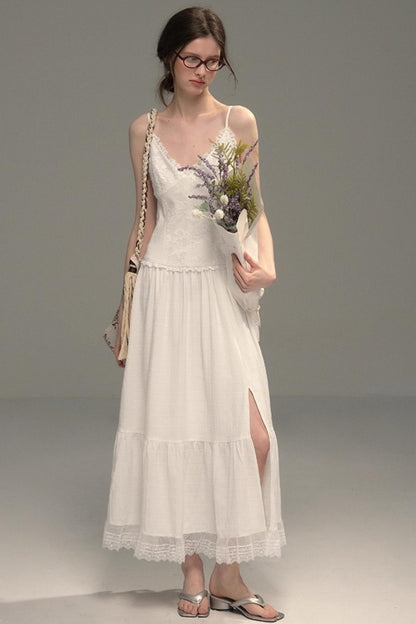 Fairy Sparkling Lace Slip Dress