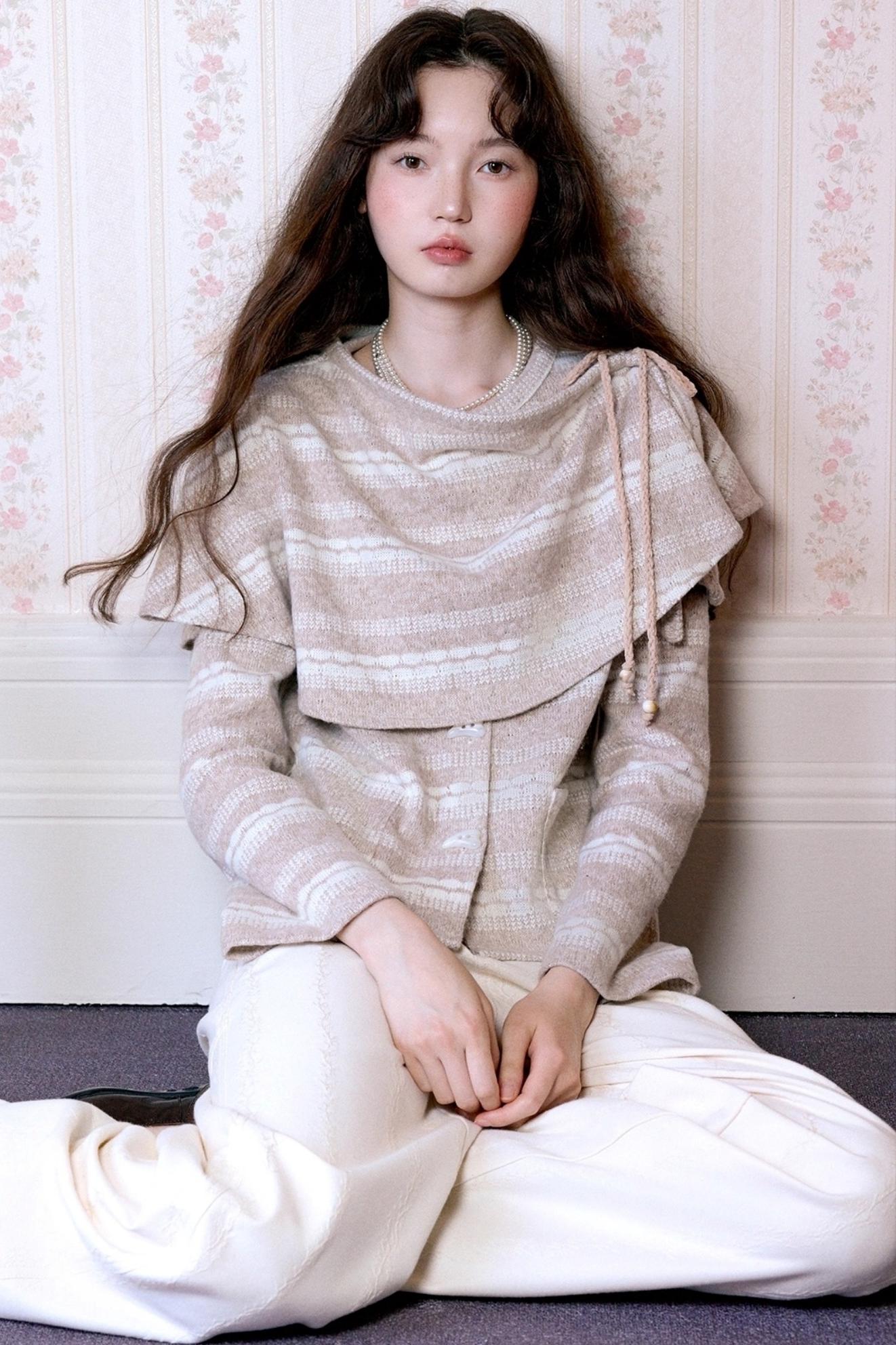 Vintage Wrap Fair Island Cardigan