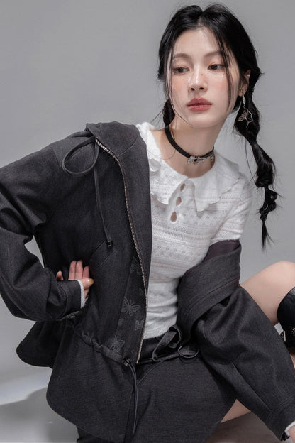 White Lotus Leaf Base Layer Top