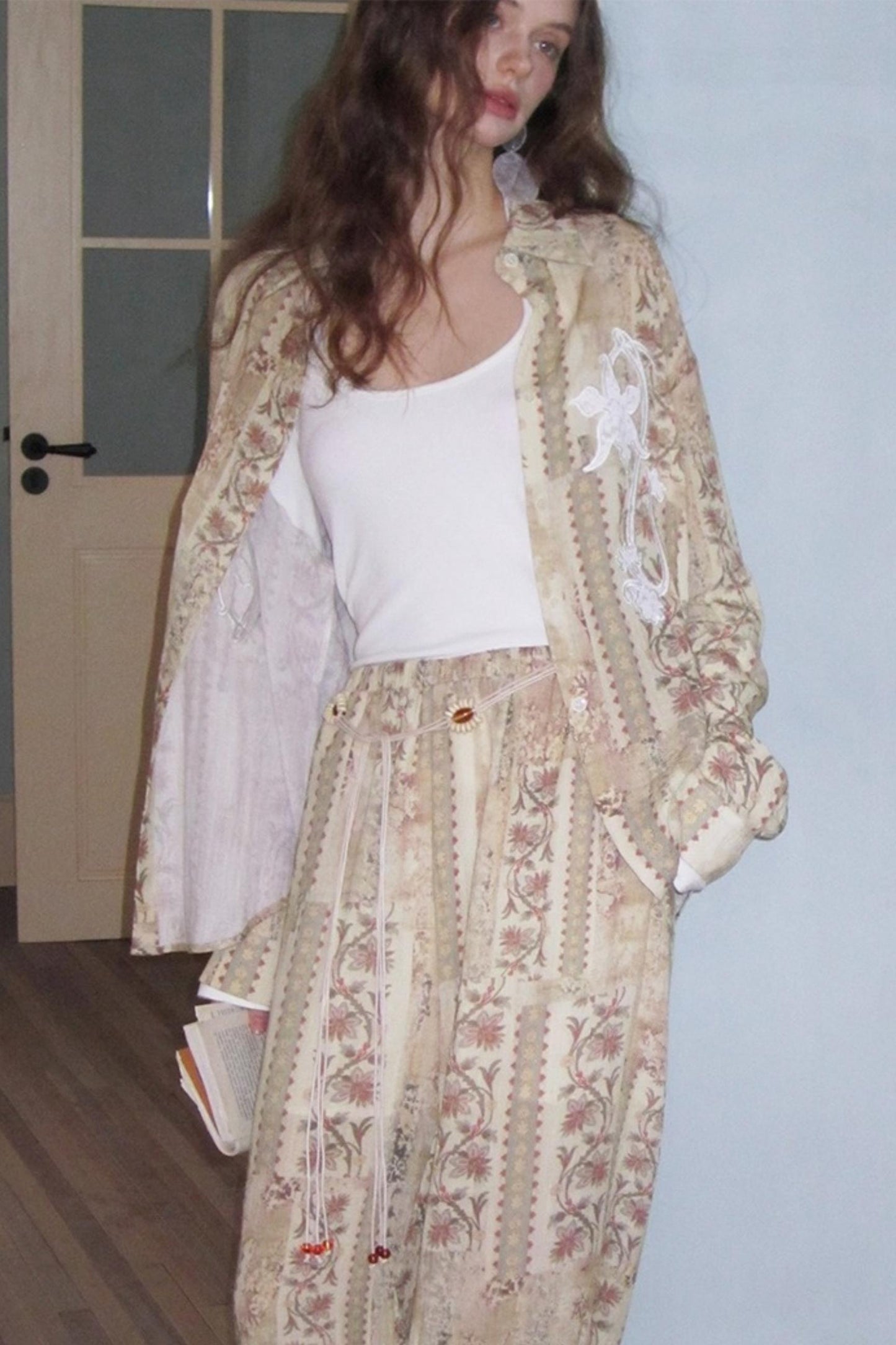 Neoclassical Vintage Lace Pants