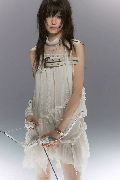 Lace Armor Embroidered Dress